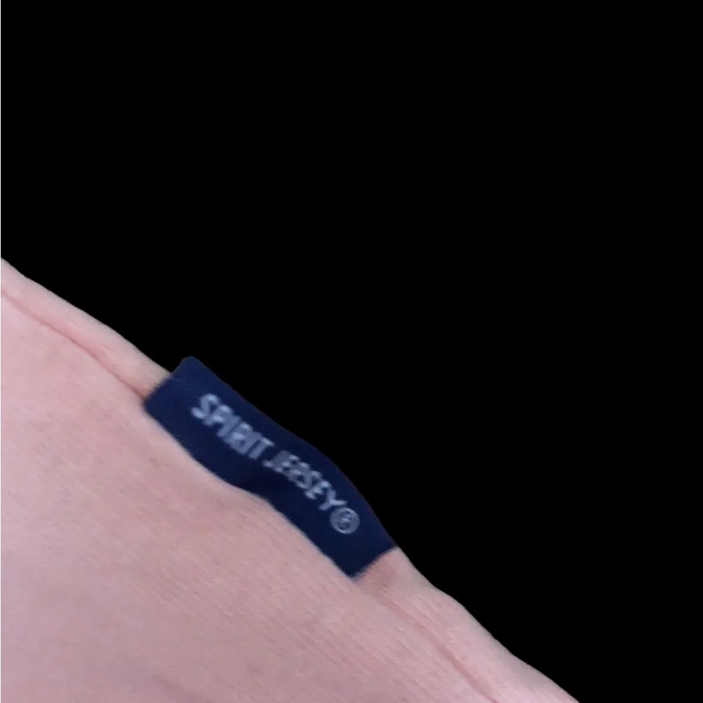 Disney Spirit Jersey Peach w/Rosegold Glitter Print XS - Picture 5 of 5